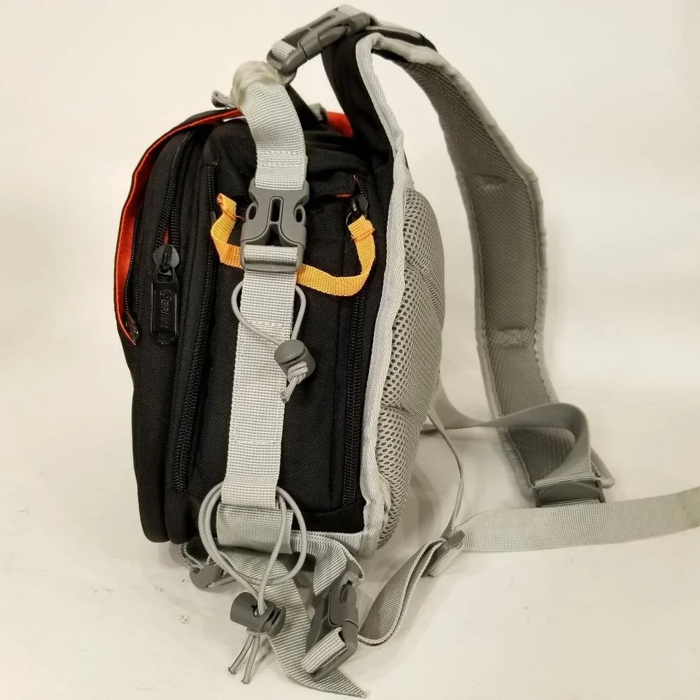 Eirmai Photo Camera Video Sling Bag Organizer Backpack Case Grey Black 11